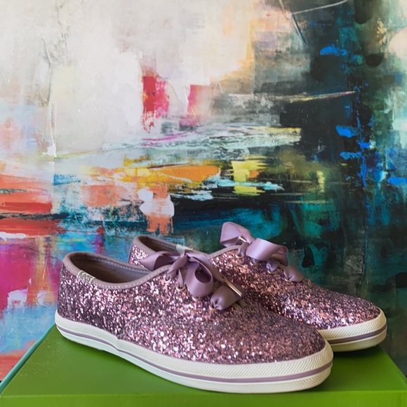 Kate Spade x keds new york glitter sneakers - Picture 3 of 8